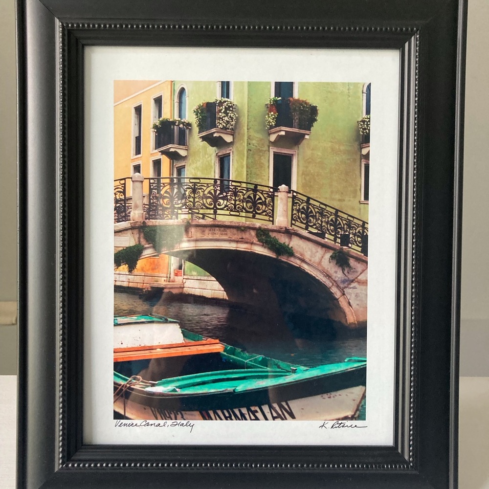 Venice Canal Italy Framed Art